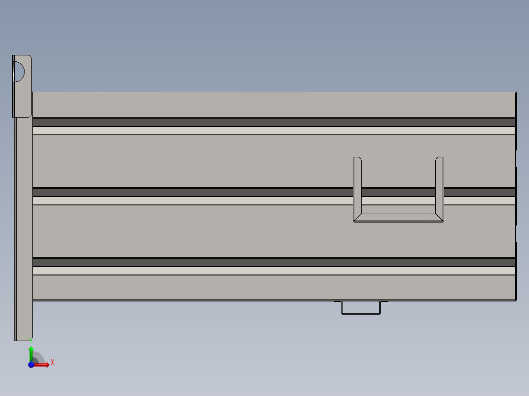 A0002581-工业运输箱前视图