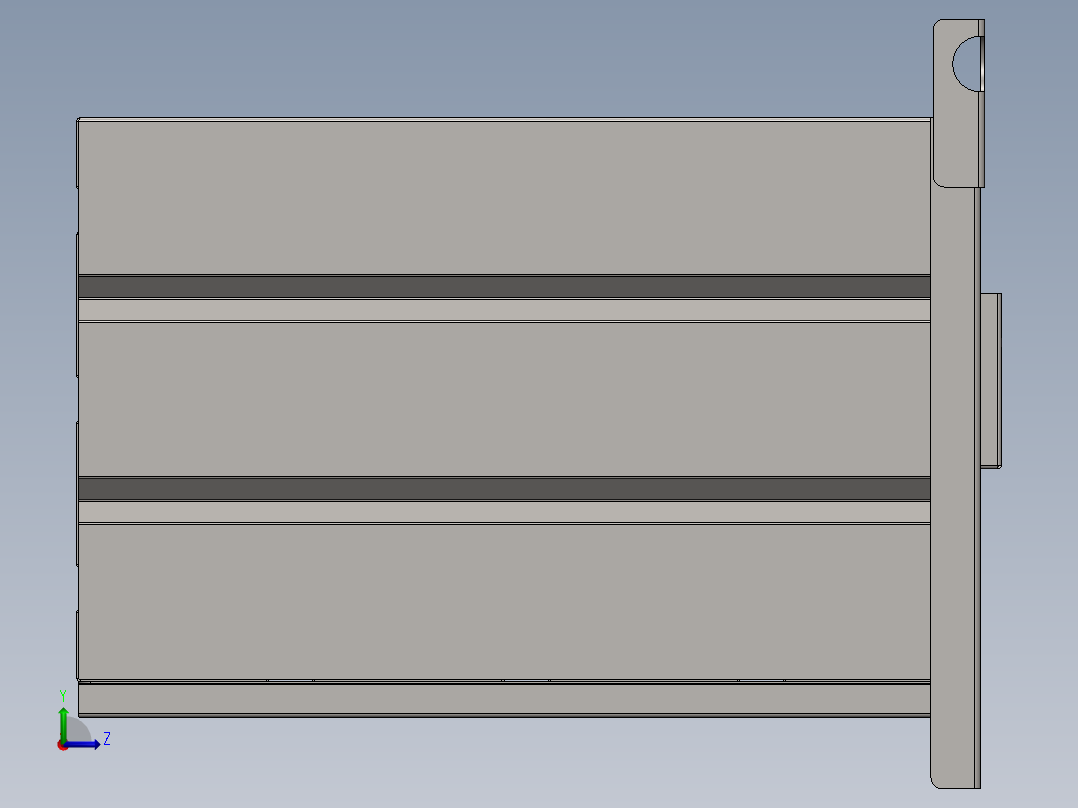 A0002581-工业运输箱左视图