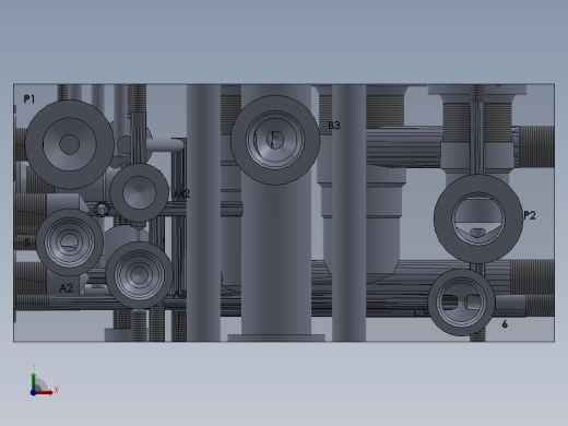 定制液压块前视缩略图