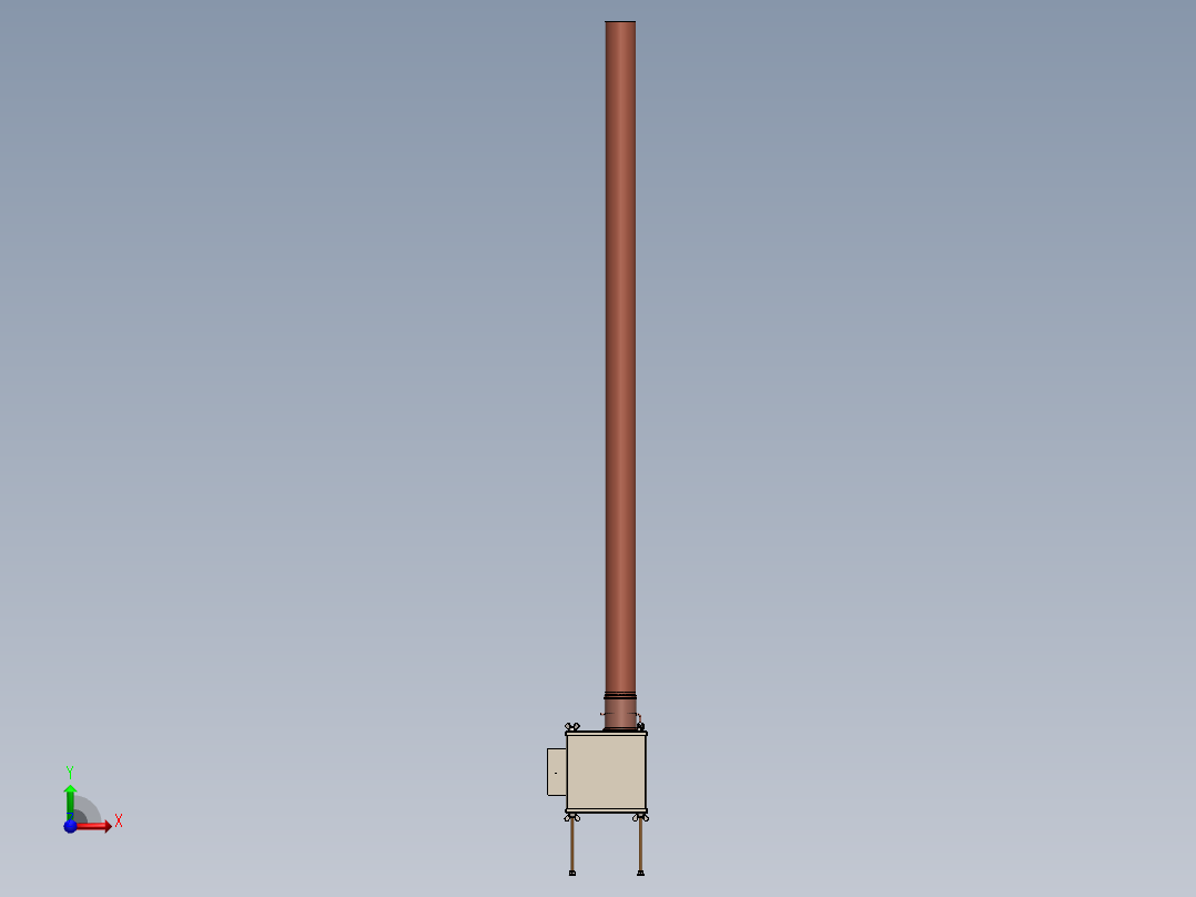 A3004226-便携式木炉前视图