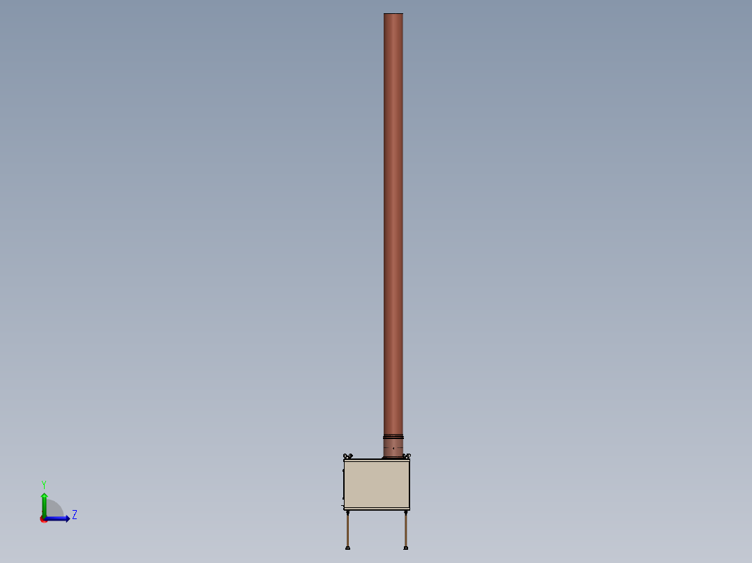 A3004226-便携式木炉左视图