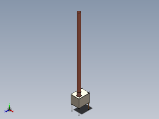 A3004226-便携式木炉正等轴测缩略图
