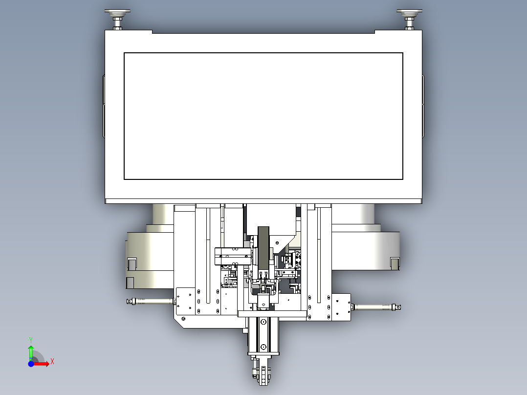 电位器自动组装机前视图