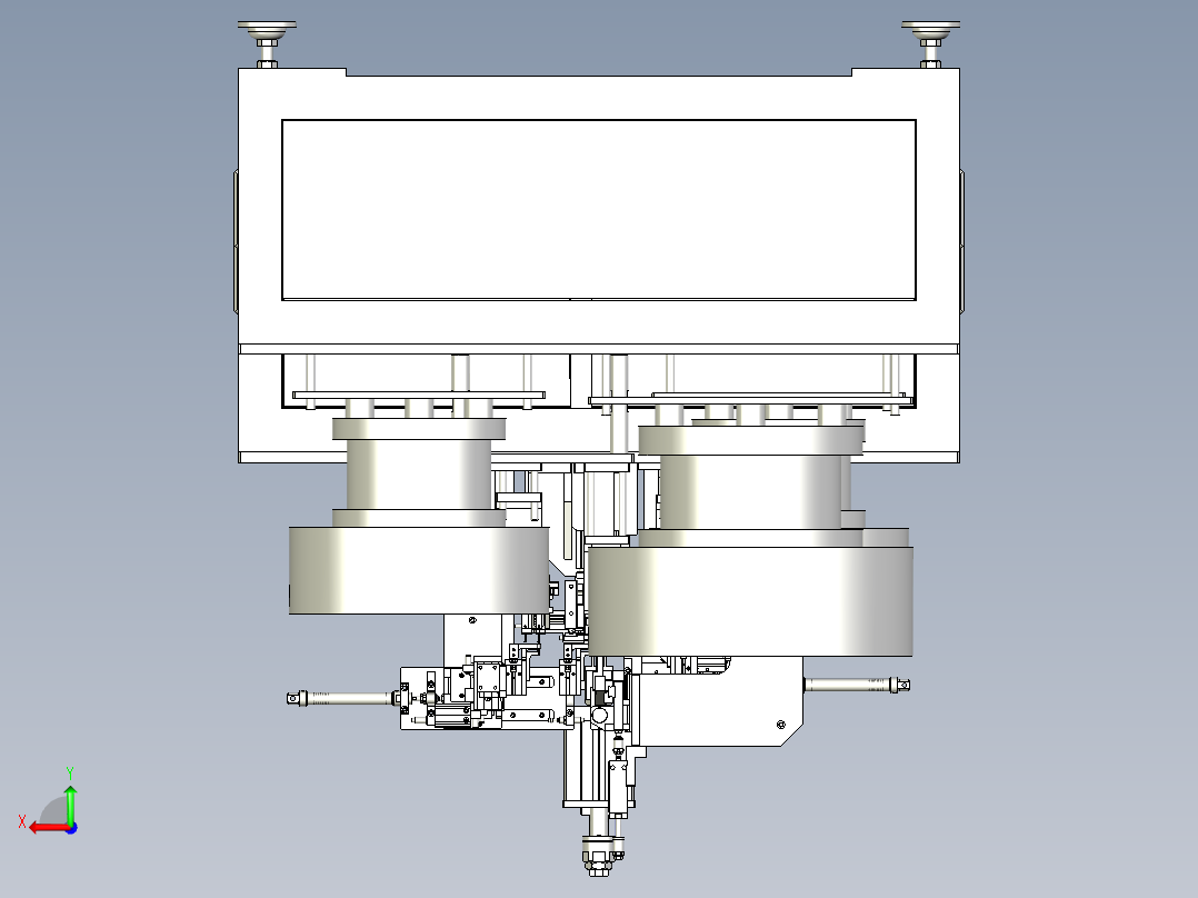 电位器自动组装机后视图