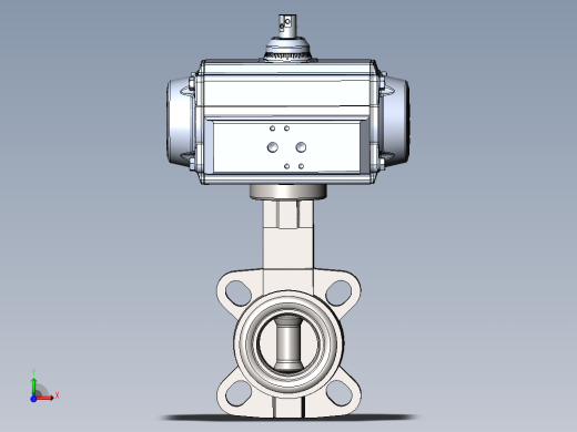 Burkert+型+8802,+DN50+蝶阀,+带气动控制器和电动执行器