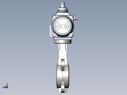 Burkert+型+8802,+DN50+蝶阀,+带气动控制器和电动执行器右视缩略图