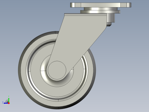 脚轮右视缩略图