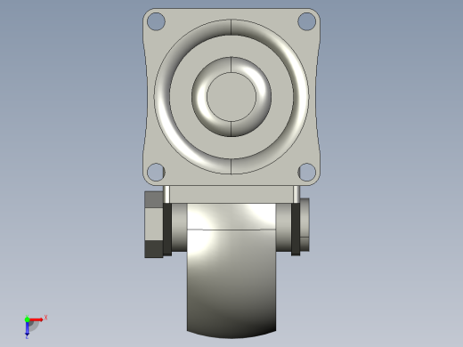 脚轮俯视缩略图