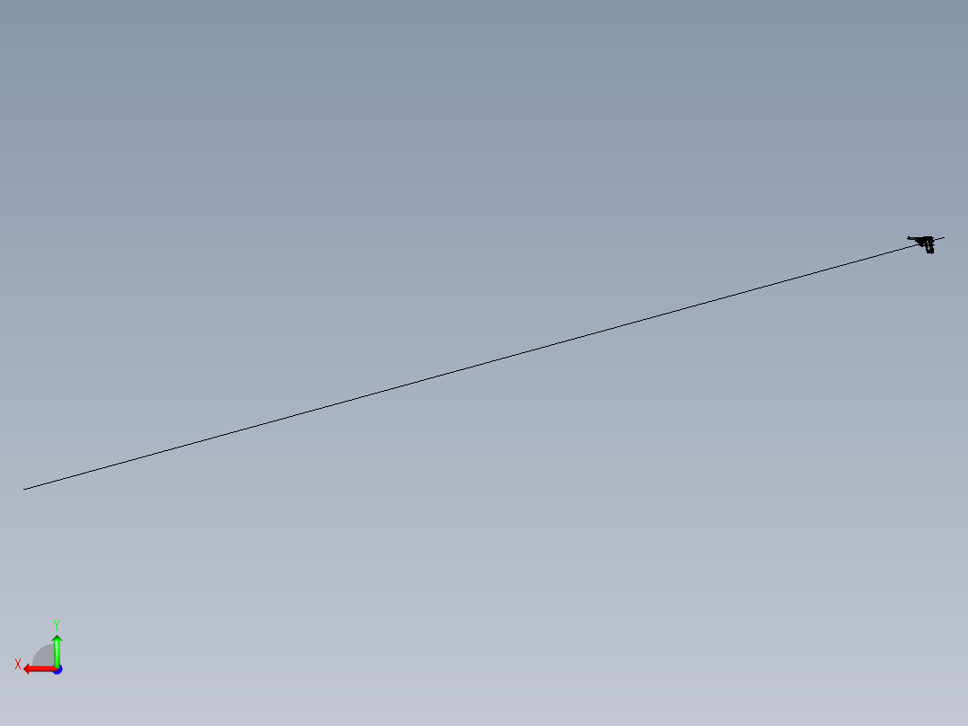 手枪左轮冲锋枪老式狙击步枪设计3D图纸walther-p38-9mm igs后视图