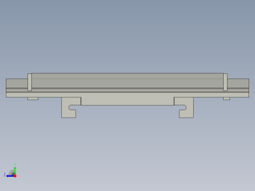GPG-C机型刮刀380MM最短尺寸螺丝固定间距176MM)-副本右视缩略图