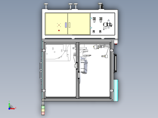 手机贴标机前视缩略图