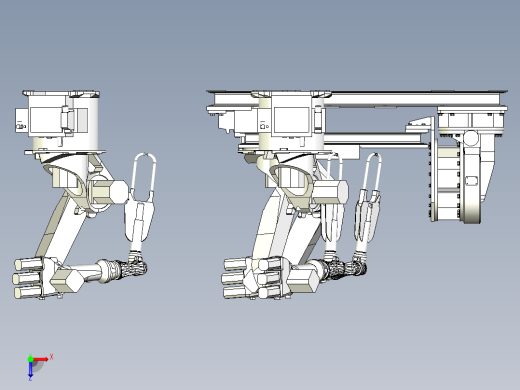 薄铁板多工位机器人点焊设计俯视缩略图