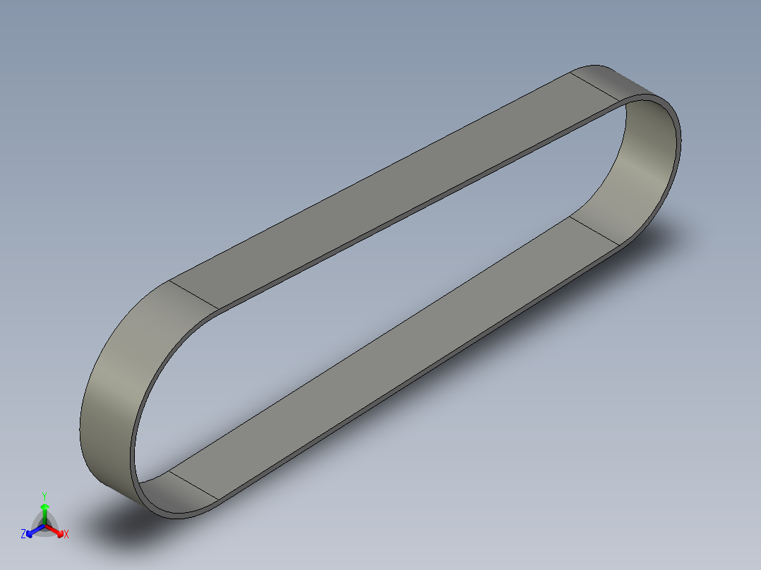 S8M同步带正等轴测图