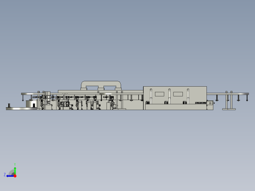 液化石油气钢瓶喷漆吊挂装置右视缩略图