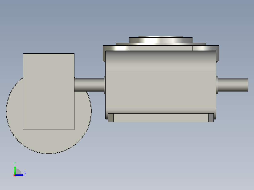潭子RU-110DA-分割器左视图