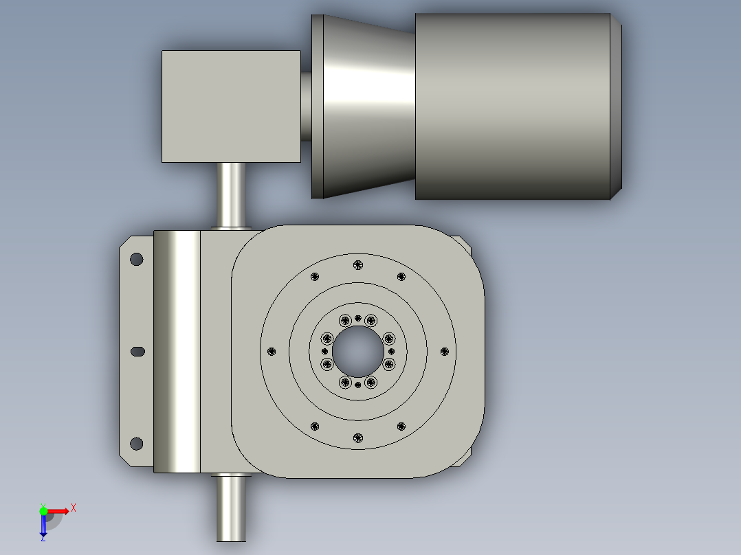 潭子RU-110DA-分割器俯视图