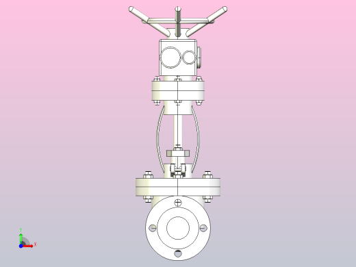 J41-941-100国标截止阀[80]前视缩略图