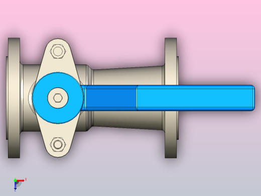 QP41M球形排污阀[QP41M-1.6-DN80]俯视缩略图