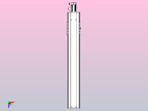 日规模组半封闭丝杆TPA-HNR-220D-3210C-L1200-M-C-P1K-N3俯视缩略图