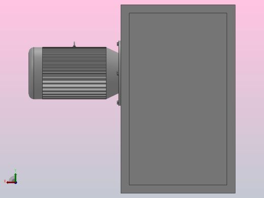 CF系列厨房排烟管道风机[CF3.5-6]后视缩略图