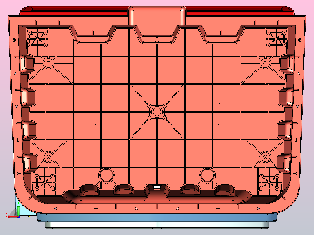 22英寸冷却器后视图