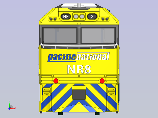 机车火车头 sw24前视缩略图