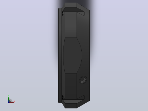 NFA斜角锁紧螺母[NFA M55×2.0]前视缩略图