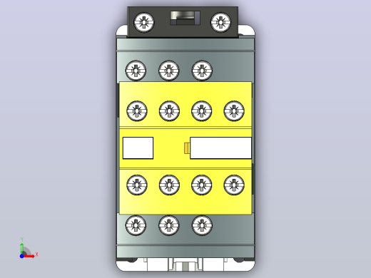 带端子的接触器ABB_AFS09302213前视缩略图