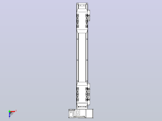 皮带直线轴双滑块型TPA-GCBS-50-P42-L100-RU-M10-N3俯视缩略图