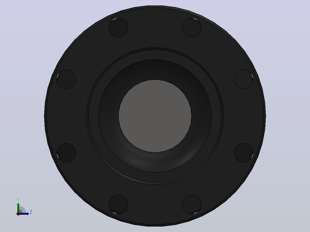 SW-I180-B-430SWC-1型--轻型十字轴式万向联轴器左视图