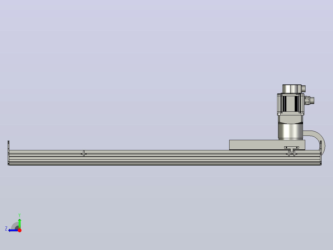 TM22-L3-1000-BC-T1000W-C4-MB-3M齿轮齿条型TM22右视图