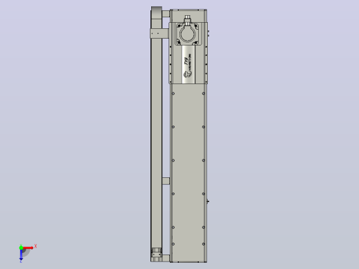 TM22-L3-1000-BC-T1000W-C4-MB-3M齿轮齿条型TM22俯视缩略图
