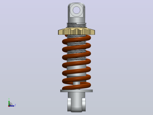 减震器左视缩略图