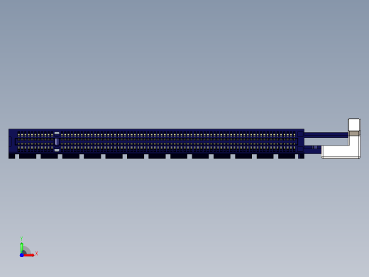 LOTES PCI Express X16连接器前视缩略图