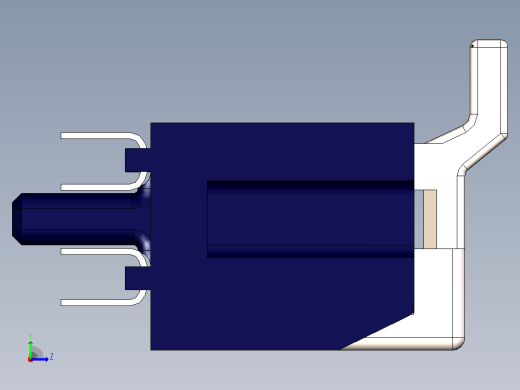 LOTES PCI Express X16连接器左视缩略图