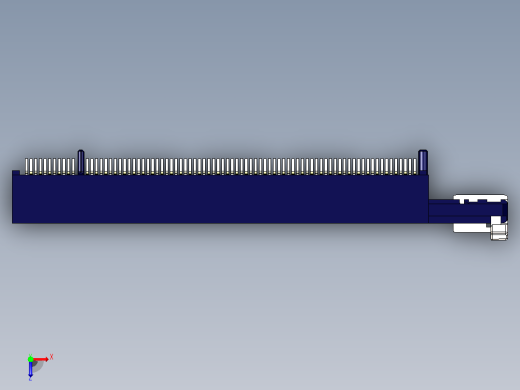 LOTES PCI Express X16连接器俯视缩略图