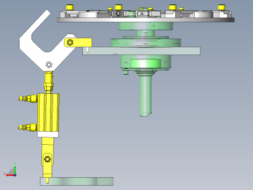 工件夹紧机构后视缩略图