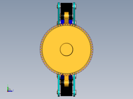 pince-robot夹持机械爪3D数模图纸 Solidworks设计左视缩略图
