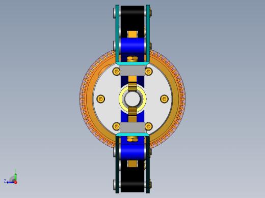 pince-robot夹持机械爪3D数模图纸 Solidworks设计右视缩略图