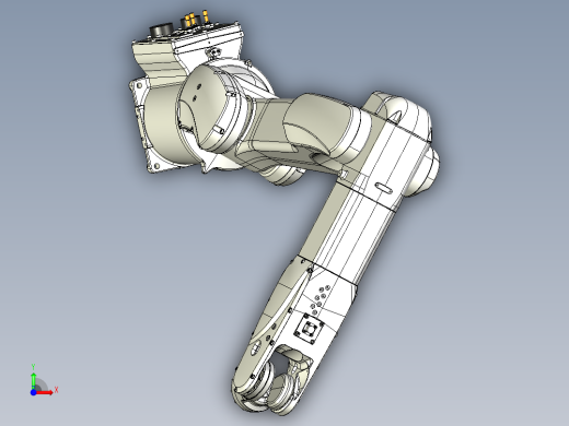 那智机器人nachi mz03el 6axis industrial robot前视缩略图
