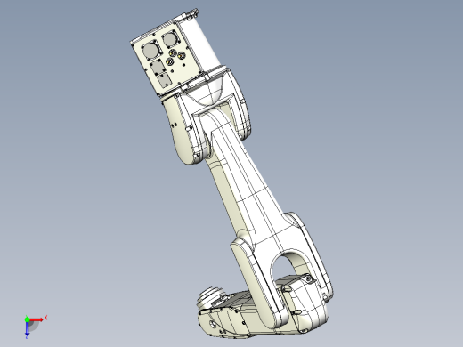 那智机器人nachi mz03el 6axis industrial robot俯视缩略图