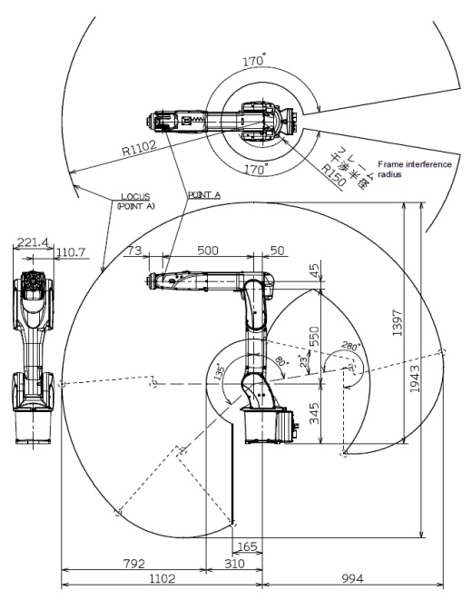 那智机器人nachi mz03el 6axis industrial robot缩略图