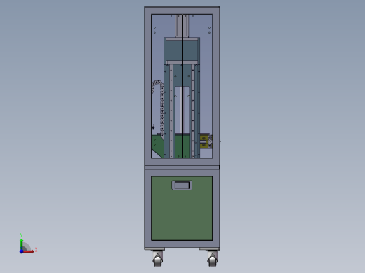 升降输送线周转机sw16前视缩略图