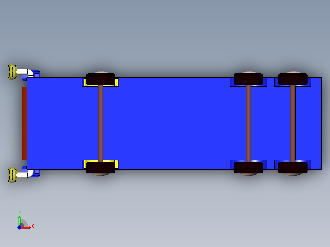 大客车设计前视图