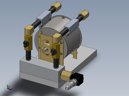 solidworks 特斯拉涡轮机