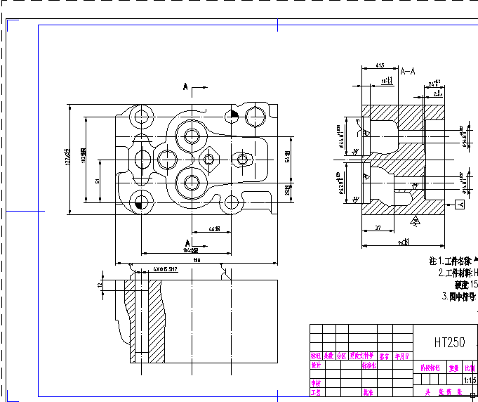 半精镗及精镗气缸盖导管孔组合机床设计（镗削头设计）