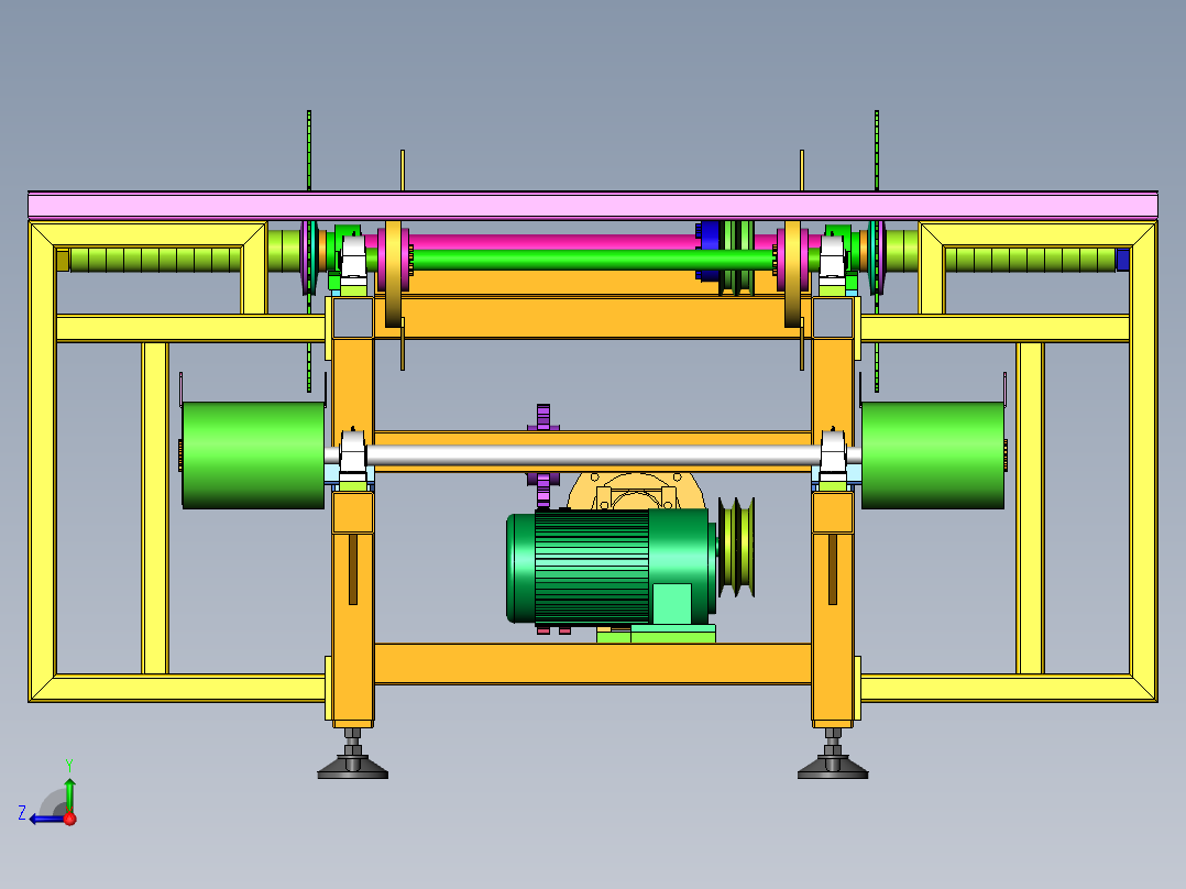 2022.09月-通用型自动切割机sw18可编辑右视图
