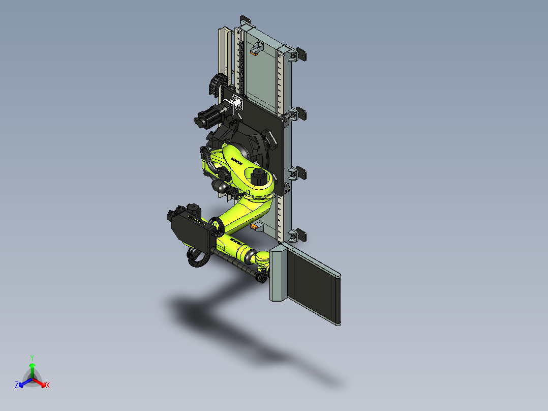 B07-机器人加地轨