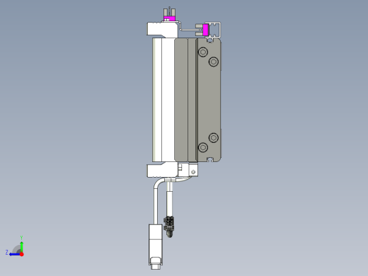 威洛博VL系列3d模型模组2VL14S1Y-S2300右视缩略图