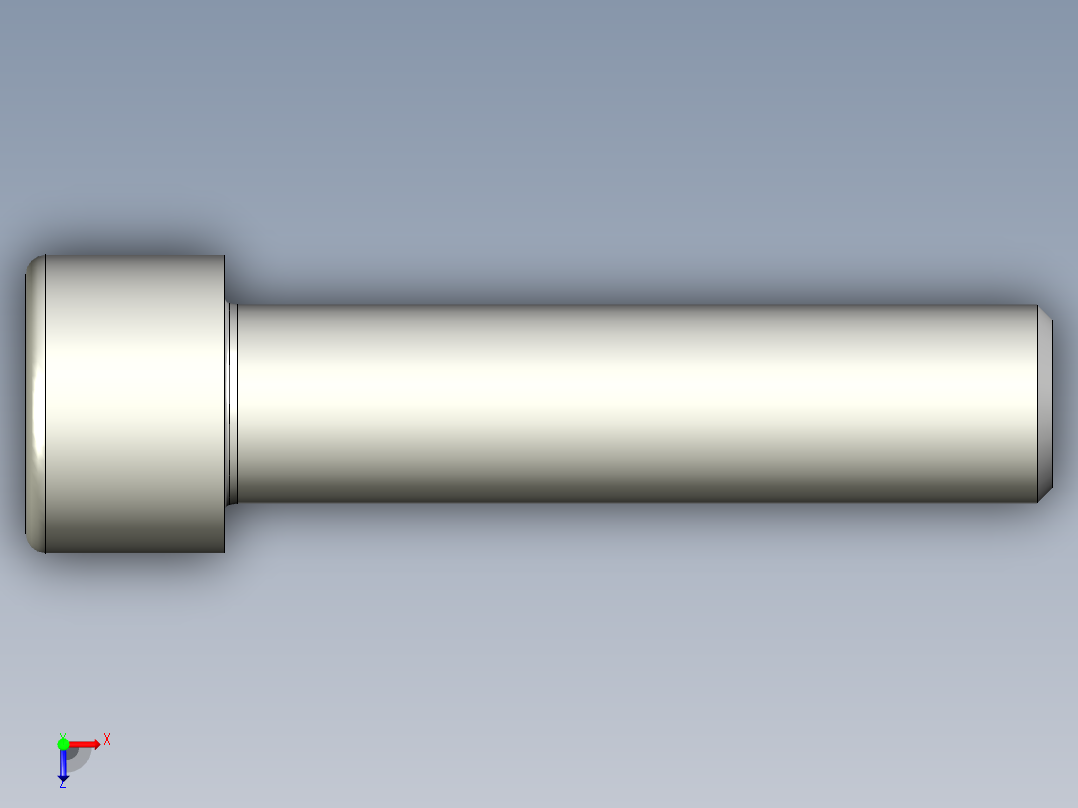 螺钉-DIN_912-M24x100.stp俯视图